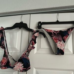 Spiritual gangster floral bikini